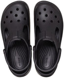 Crocs Kids' Classic Mary Jane Clogs – Black — 5