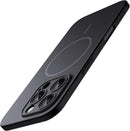 JETech Magnetic Slim Case for iPhone 16 Pro Max, Black photo 1