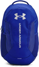 Under Armour Unisex Hustle 6.0 Backpack, 401 BLUE, OSFM | One Size | (401) Royal / Royal / Metallic Silver — 1