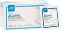 COVIDIEN 6818pk6 6818 Webcol Alcohol Prep, Sterile, Medium, 2-Ply, 4.3" Height, 2.1" Wide, 4" Length, Pad, 6 Packs of 200 (Pack of 1200) — 7