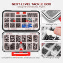 MadBite by KastKing Compact Fishing Tackle Kit for Bass Trout Panfish