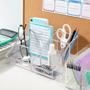 STORi Clear Plastic Vanity Makeup Organizer