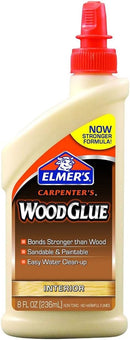 Elmer's E7010 Carpenter's Wood Glue, Interior, 8 Ounces, Tan — 3