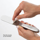 ForPro Professional Collection Stainless Steel Pedi File Refill, 180 Grit, White, EZ-Strip Peel Pedicure Refill Pads, 1.25” W x 4” L, 50-Count — 4