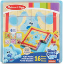 Melissa & Doug Blue's Clues & You! Wooden Cube Puzzle (16 Pieces) — 1