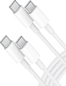 USB C to USB C Charging Cable, Fast Charger 60W 2Pack 3.3 ft Type C Cord 1