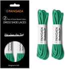 [2 Pairs] Pack Waxed Round Oxford Shoe Laces |