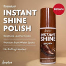 Angelus Instant Shine Liquid Shoe Polish - 3.3oz | Brown — 7