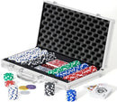Boyzhood Poker Chips,300 Pcs Poker Set with Aluminum Travel Case,11.5 Gram…