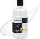 Artecho Titanium White Acrylic Paint 500ml / 17oz Large Bottle | 17 Fl Oz (Pack of 1) — 1