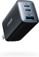 Anker 65W Max 3-Port USB C Charger Block, Compact Foldable Phone Charger photo 1