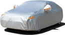 SEAZEN Car Cover with Zipper, 2 Layer Full Car Covers Waterproof/UV Protection/Snowproof/Dustproof, Universal Car Cover (Fit Sedan-Length Up to 200") — 1