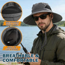 EINSKEY Waterproof Sun Bucket Hat, UPF 50+, Wide Brim Boonie