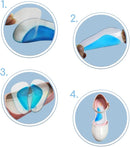 Kids Insoles for Children Shoes Flat Feet Care Orthopedic Insole Arch Support Silica Gel Pad Cushion Small - 3.3x1.7x0.1 in. Shoe Insoles for Kid 0~5 Years Shoe Inserts Insoles Shoe for Kids — 2