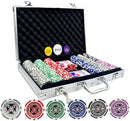 AIBETOMG Poker Chips with Numbers,11 Gram Poker Chips Set,300Pcs