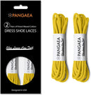 [2 Pairs] Pack Waxed Round Oxford Shoe Laces |
