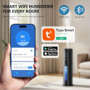 7L Smart Cool Mist Humidifier, App and Remote Control, 60-Hour, Black