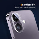 Camera Lens Protector for iPhone 16 6.1" / iPhone 16 plus 6.7"/ iPhone17 6.3",9H Tempered Glass，Ultra HD, Scratch Resistance Easy to Install，Case Friendly，[Does not Affect Night Shots] 3-Pack photo 6