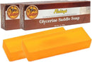 Fiebing's Glycerin Saddle Soap Bar 2-Pack (7 ounce) - Preserve, Restore, Condition & Clean Leather Saddlery, Riding Boots & More - Cleans without Drying, Staining or Discoloring — 1