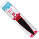 Flowery Original Swedish Clover Red Foot File – Stainless Steel Pedicure Foot Scrubber, 60/100 Grit — 1