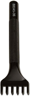 Tandy Leather Craftool Pro Line Diamond Stitching Chisel 6 Prong, 1/8", 3mm — 1