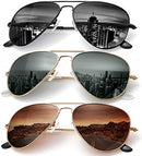 KALIYADI Polarized Aviator Sunglasses for Men and Women