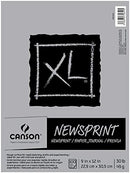 Canson XL Series Newsprint Paper Pad, 9x12 in | 9" x 12" (100 Sheets) — 3