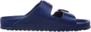 Birkenstock Arizona Washed Metallic – Navy — 8