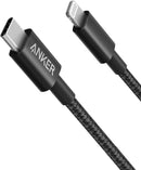 Anker New Nylon USB C to Lightning Cable, MFi-Certified Cord (6 ft, Black) 1