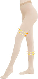 15-20 mmHg Medical Graduated Compression Pantyhose for Women Men | XX-Large | Beige — 1