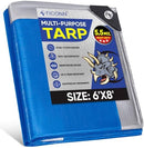 TICONN Heavy Duty Tarp Cover, Extra Thick Tarps Waterproof Tear and Rip Proof…