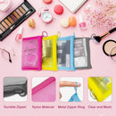 Mini Mesh Pouches(4 Pack), Small Mesh Bags with Zipper Nylon Makeup Pouches…