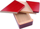 DC-BEAUTIFUL Impossible Puzzle Master Secret Opening Wooden Red Magic Box with Secret Drawer - Mysterious Gift Puzzle — 3