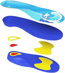 FootWave Kiddo Support Shoe Insoles for Children - Advanved Orthotic Support for Kids with Flat Feet-Inserts with Enhanced Arch Support for Growing Children and Overpronation K: 1-3 (M) / 2-4 (W) — 2