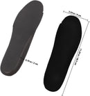2 Pairs Black EVA Work Shoe Insoles for Industrial Workers — 2