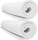 2-Pack 10mm Thick White Eva Foam Sheets roll, 13.9" x 39" Premium eva Craft Foam for Halloween Cosplay Costume by MEARCOOH | 2PCS:White | Thickness-10mm — 1