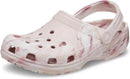 Crocs Unisex Adult Classic Marbled Tie-dye Clogs – Pink — 1