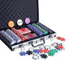 Poker Chip Set - 300PCS Poker Chips with Aluminum Case, 11.5 Gram Chips for…