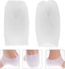 EXCEART Heel Cup Insoles Half Height Increase Insoles Invisible Silicone Shoe Lift Heel Pads 2.8Inch Men Women (for Size 40-46) — 3
