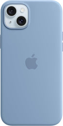 Apple iPhone 15 Plus Silicone Case with MagSafe - Black — 3
