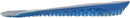 Height Increase Elevator Half Insole for Men 1/2 inch Taller Heel Lift Insert - Silicon Honeycomb Shaped Gel - Blue — 5