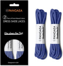 [2 Pairs] Pack Waxed Round Oxford Shoe Laces |
