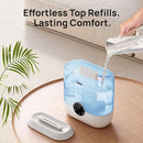 DREO 6L Cool Mist Humidifier, 60-Hour Runtime, 500 sq ft, Blue