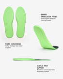 Enertor PX1 Running Insoles - Sports & Running - Full Length Orthotics, Shock Absorbing Technology - Foot & Heel Pain Relief - for Plantar Fasciitis, Achilles Tendonitis, Arch Support, US Mens 8-9 — 6