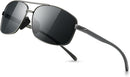 SUNGAIT Ultra Lightweight Rectangular Polarized Sunglasses Men UV400 Protection — 1