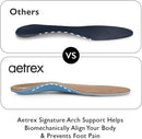 Aetrex Women's Memory Foam Orthotics - Plantar Fasciitis Relief Shoe Insoles 5