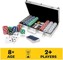 Spin Master Games, Cardinal Classics, 300-Piece Poker Set with Aluminum…