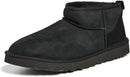 UGG Men's Classic Ultra MINI Fashion Boot – Black — 1