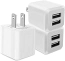 USB A Wall Charger,Dual Port Cube Power Adapter Charger Plug Block Charger photo 1
