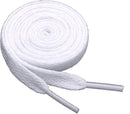 Sechunk | Flat Cotton Shoelace set of 2 pairs Various colors Multiple lengths | White — 1